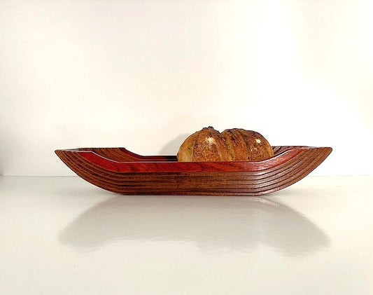 Breadboat Wood Bowl